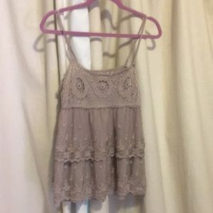 Spaghetti strap blouse